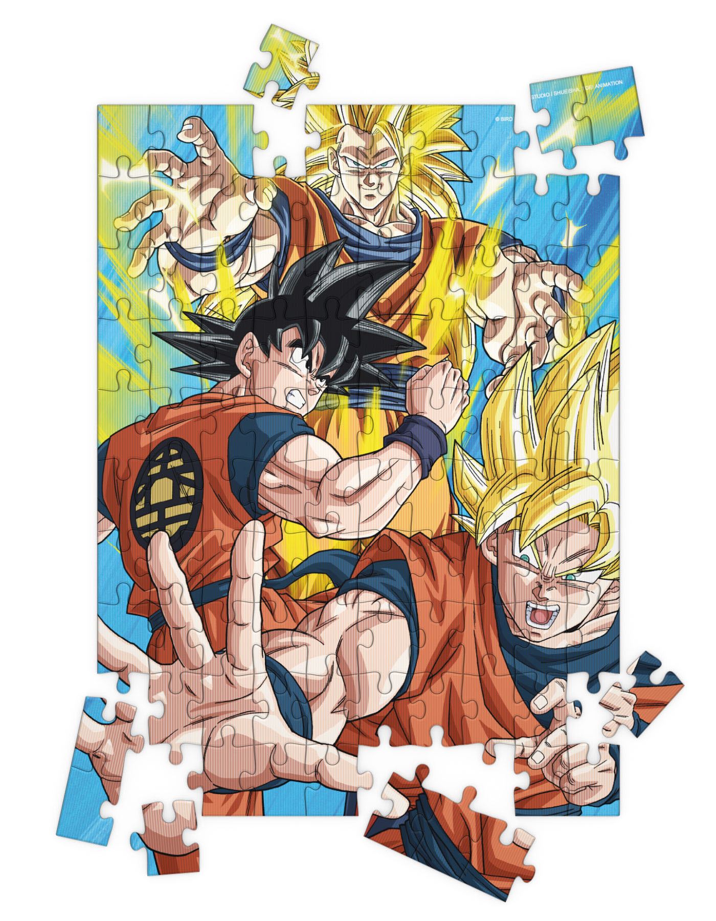 Dragon Ball Z - Goku Saiyan - Puzzle mit 3D-Effekt (100 Teile)