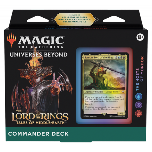 The Lord of the Rings: Tales of Middle-earth Commander Deck - The Hosts of Mordor (EN)