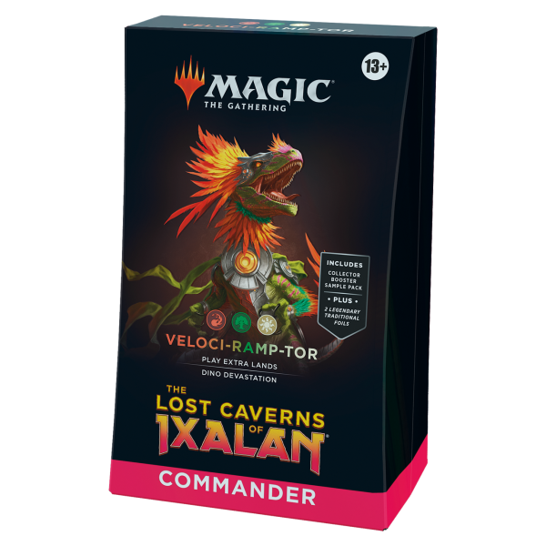 The Lost Caverns of Ixalan Commander Deck - Veloci-Ramp-Tor EN