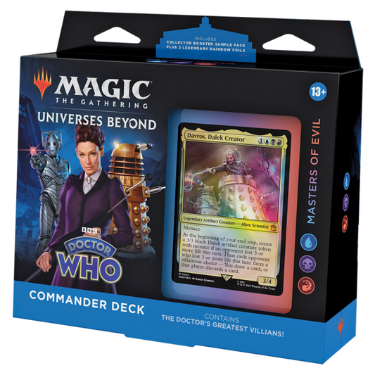 Universes Beyond: Doctor Who Commander Deck - Masters of Evil EN