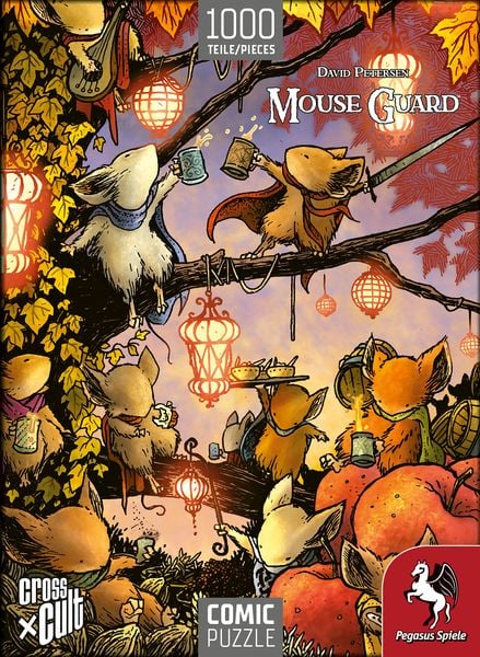 Mouse Guard - Das Fest Comic-Puzzle 1000 Teile