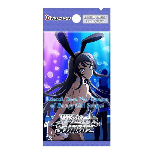 Weiss Schwarz - Rascal Does Not Dream of Bunny Girl Senpai (reprint) Booster EN