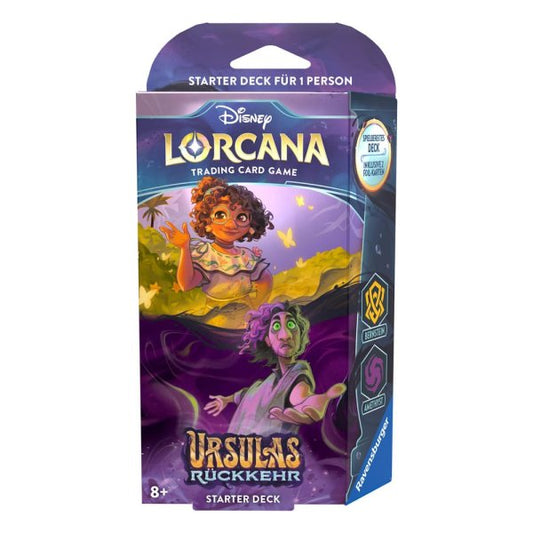 Disney Lorcana: Ursulas Rückkehr - Starter Deck Bernstein und Amethyst DE