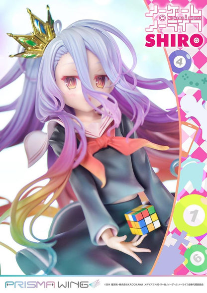 No Game No Life - Shiro - Prisma Wing - 27cm PVC Statue