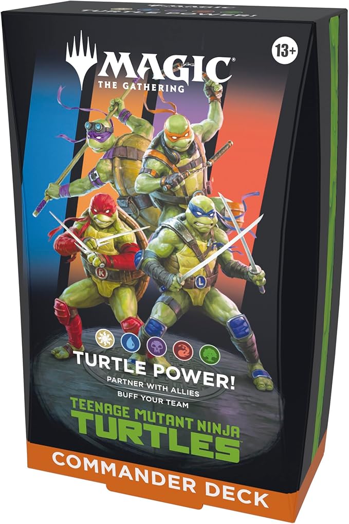 Turtle Power - Teenage Mutant Ninja Turtles Commander Deck EN