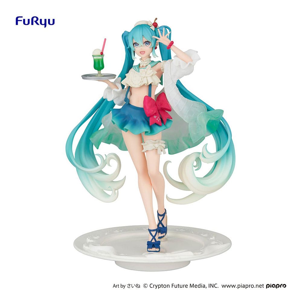 Hatsune Miku - SweetSweets Series Melon Soda Float - Figur