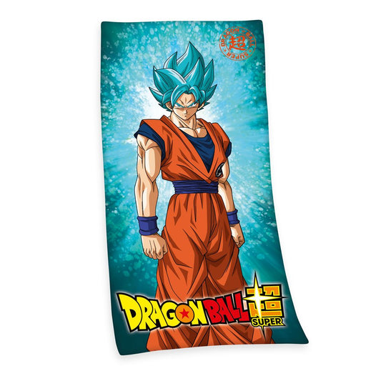 Dragon Ball Super - Super Saiyajin God Super Saiyajin Son Goku - Handtuch 150 x 75 cm
