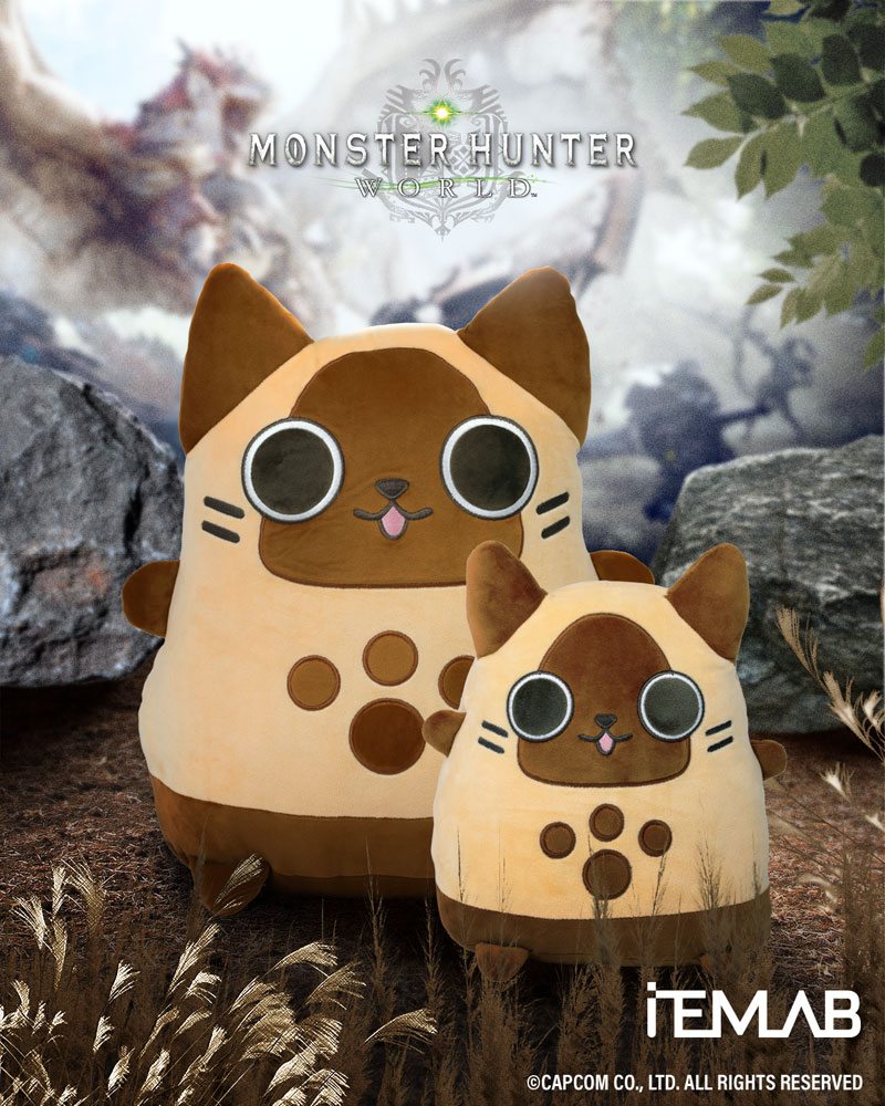 Monster Hunter World - Classic Palico - Plüschfigur Smoosh 25 cm