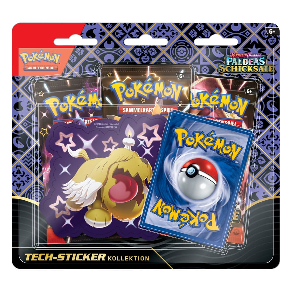 Pokémon TCG - Paldeas Schicksale - Sticker Kollektion Gruff DE