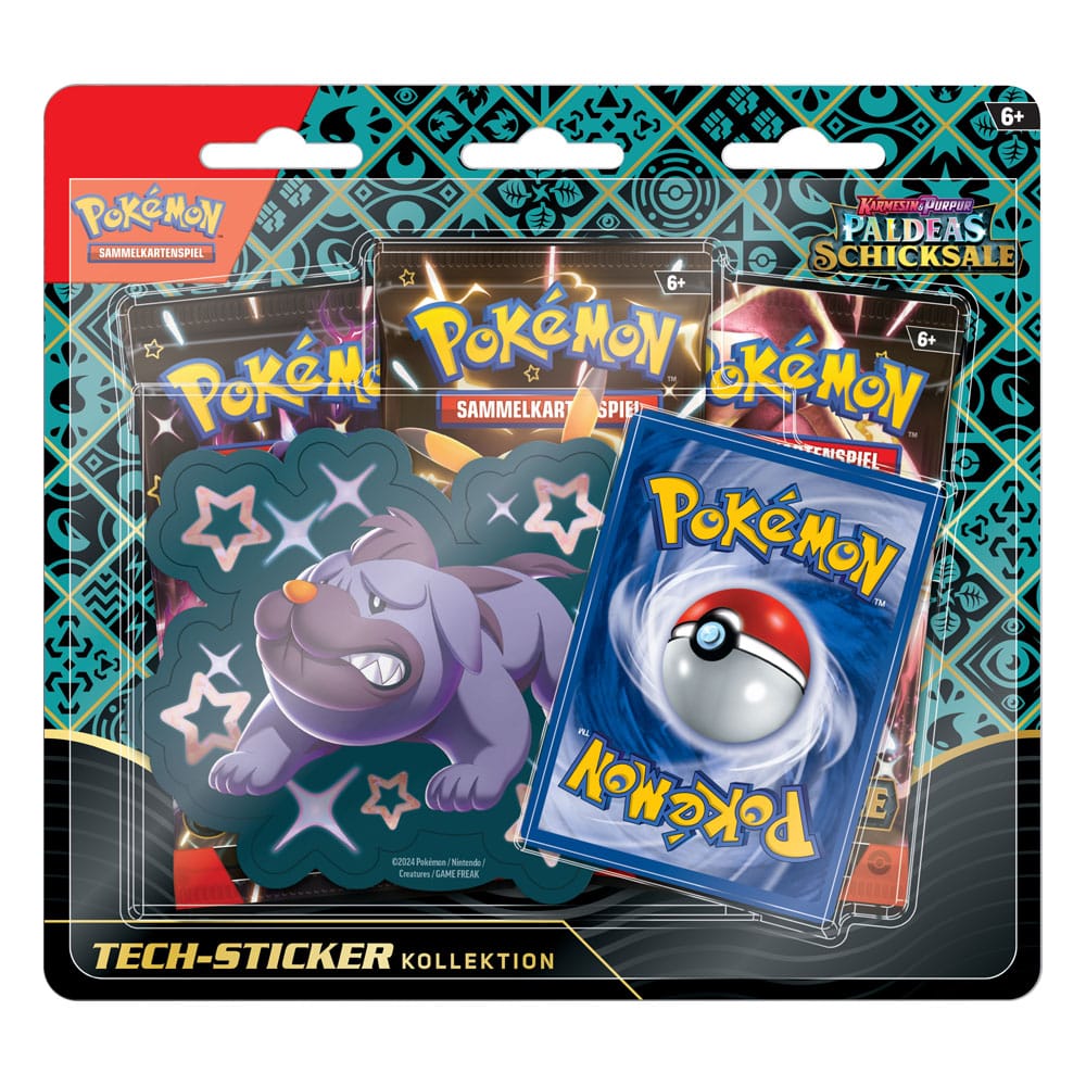 Pokémon TCG - Paldeas Schicksale - Sticker Kollektion Mobtiff DE