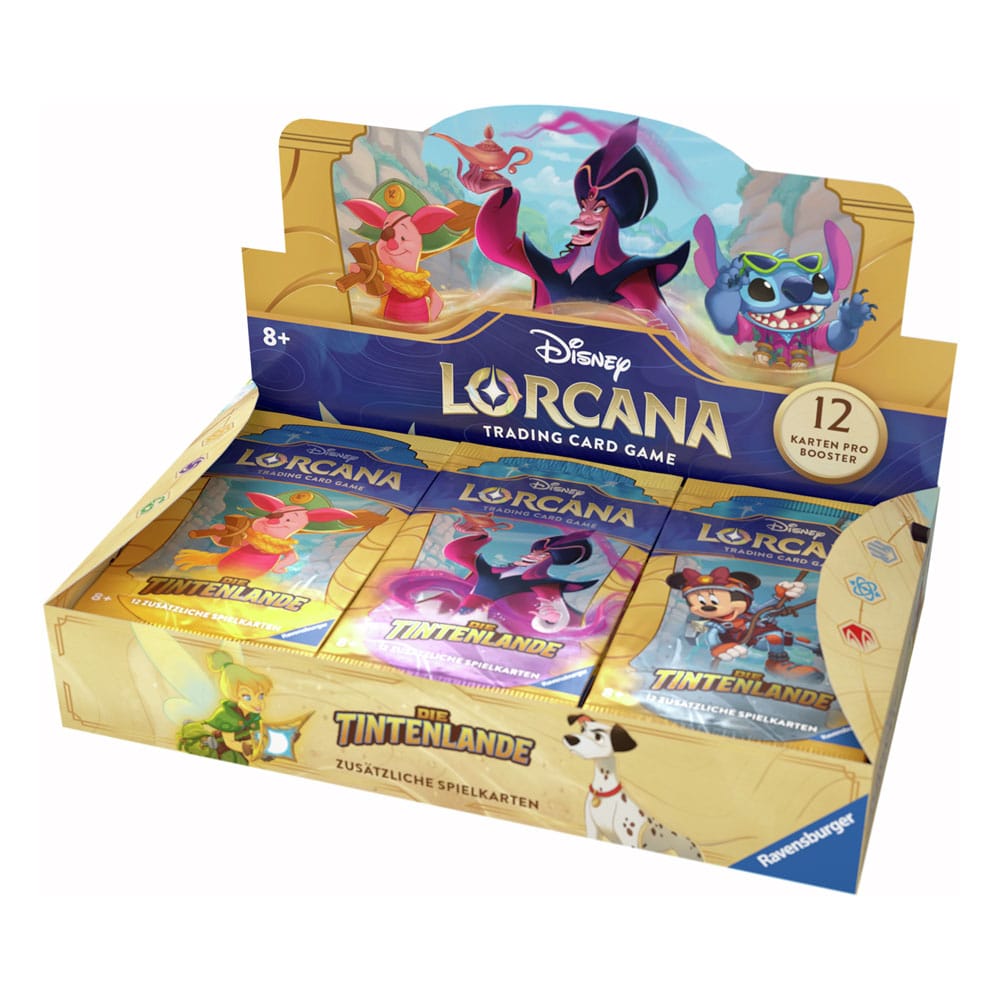 Disney Lorcana TCG - Die Tintenlande - Booster Display DE