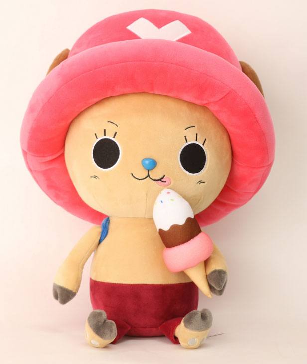 One Piece - Tony Chopper mit Eis - große Plüschfigur 45 cm