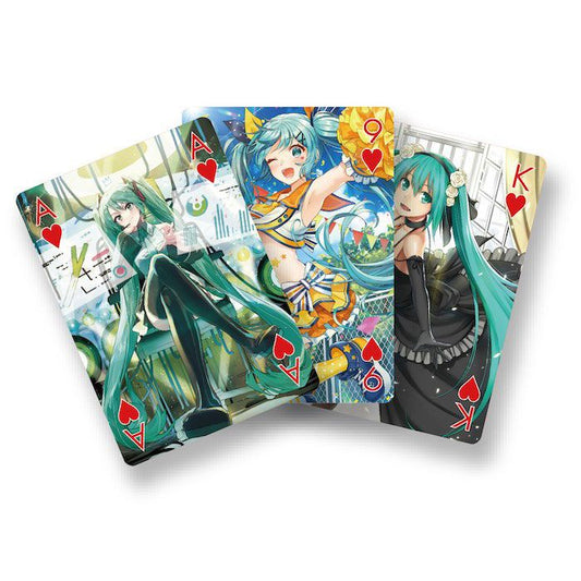 Hatsune Miku - Spielkarten mit Miku Styles