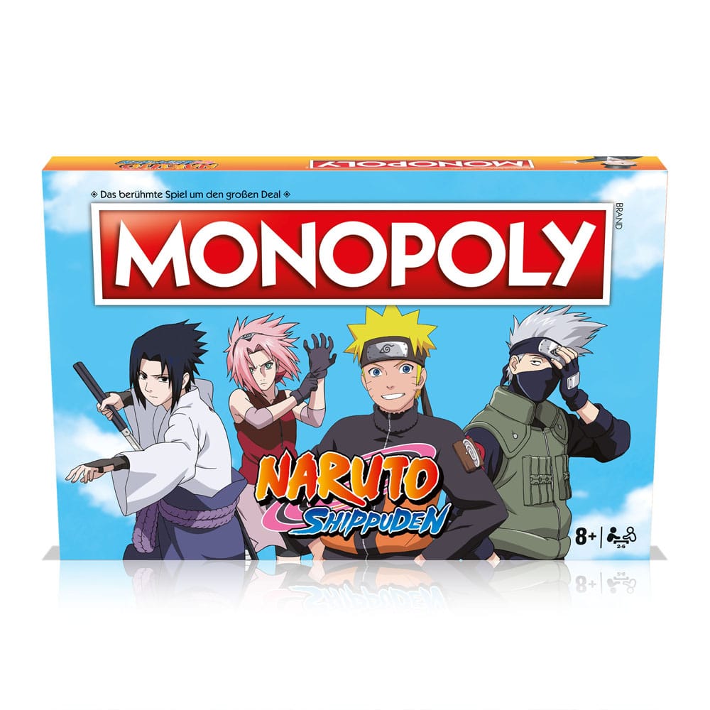 Naruto Shippuden - Monopoly - Brettspiel